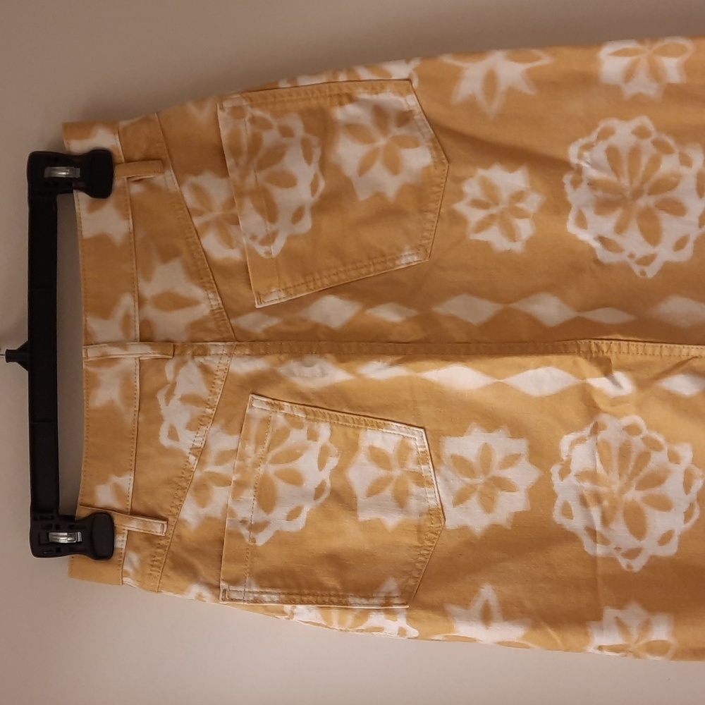 NWT, Rebecca Taylor Paper Fleur Cotton Canvas Midi Skirt - Picture 6 of 16